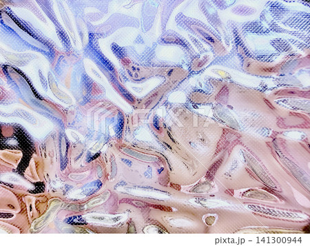 iridescent fluid macro abstraction with swirling pastel pink blue bubbles and cellular texture for wellness design iridescent fluid macro abstraction with swirling pastel pink blue bubbles and cellular texture for wellness design 141300944