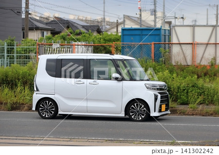 白い軽自動車　イメージ 141302242