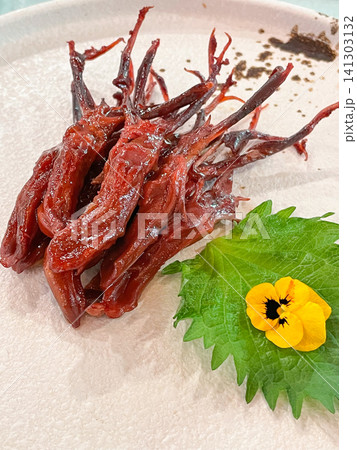 ガチ中華・酱汁鸭舌(鴨舌の醤油煮) ガチ中華・酱汁鸭舌(鴨舌の醤油煮) 141303132