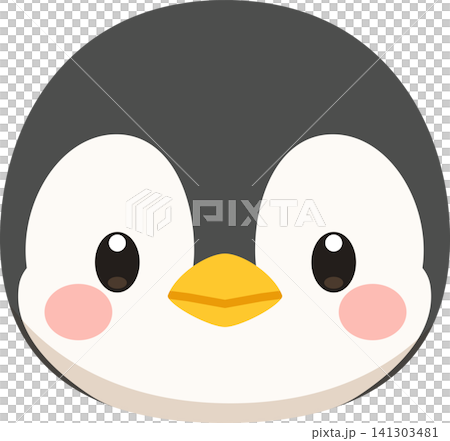 Cute penguin icon Cute penguin icon 141303481