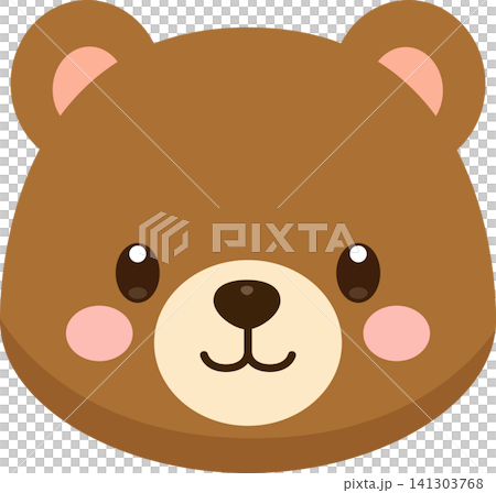 かわいいクマのアイコン かわいいクマのアイコン 141303768