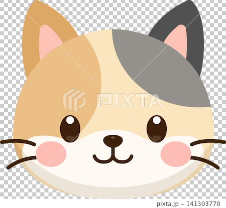 Cute cat icon Cute cat icon 141303770