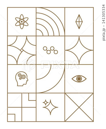artificial intelligence business background line art artificial intelligence business background line art 141305334