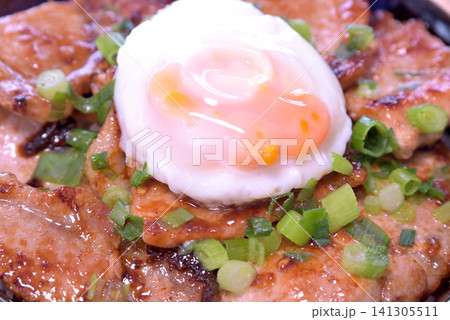 温玉乗せ豚丼 温玉乗せ豚丼 141305511