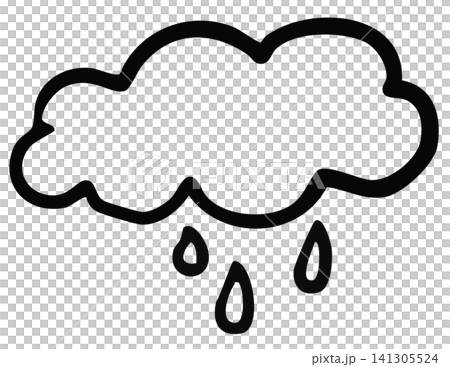Hand drawn cloud and rain outline for gloomy, bad weather, rainy season, temperature, nature, garden, skies and clouds, decoration, pin, fabric print, spring, patch, tattoo, sad mood, wet, umbrella Hand drawn cloud and rain outline for gloomy, bad weather, rainy season, temperature, nature, garden, skies and clouds, decoration, pin, fabric print, spring, patch, tattoo, sad mood, wet, umbrella 141305524