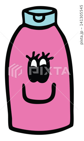 Hand drawn shampoo bottle cartoon for toiletry, bathroom, office workers, house, interior, vanity, lifestyle, morning routine, washroom, cleaning, department store, grocery, supermarket, comic book Hand drawn shampoo bottle cartoon for toiletry, bathroom, office workers, house, interior, vanity, lifestyle, morning routine, washroom, cleaning, department store, grocery, supermarket, comic book 141305545