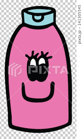 Hand drawn shampoo bottle cartoon for toiletry, bathroom, office workers, house, interior, vanity, lifestyle, morning routine, washroom, cleaning, department store, grocery, supermarket, comic book Hand drawn shampoo bottle cartoon for toiletry, bathroom, office workers, house, interior, vanity, lifestyle, morning routine, washroom, cleaning, department store, grocery, supermarket, comic book 141305545