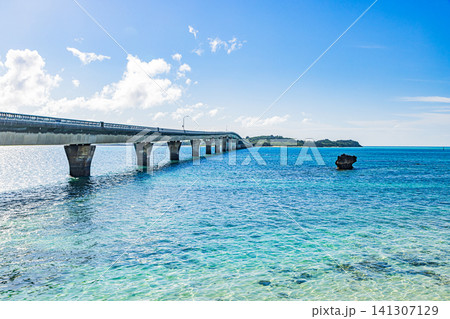 宮古島 池間大橋狩俣駐車場から望む絶景 宮古島 池間大橋狩俣駐車場から望む絶景 141307129