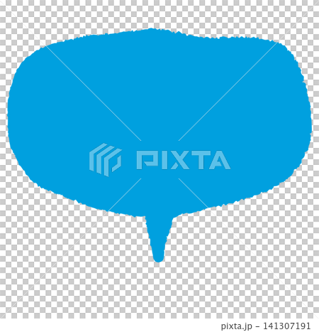 Speech bubble series with textured outlines Speech bubble series with textured outlines 141307191