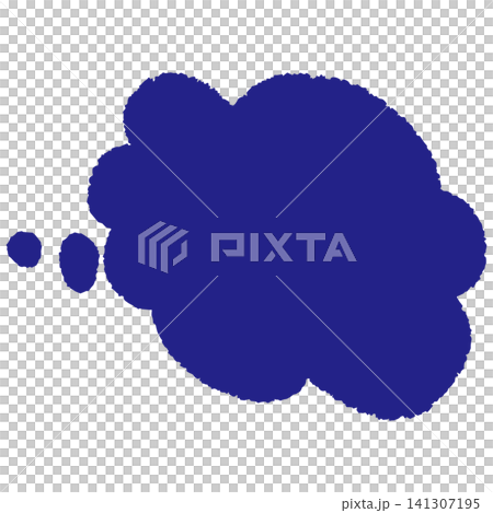 Speech bubble series with textured outlines Speech bubble series with textured outlines 141307195