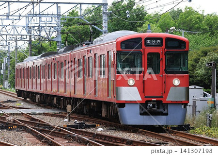 【西武】9000系(多摩湖線:萩山駅) 【西武】9000系(多摩湖線:萩山駅) 141307198