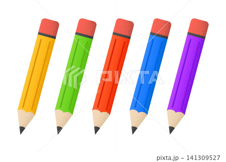Colorful Sharpened Pencils Set Colorful Sharpened Pencils Set 141309527