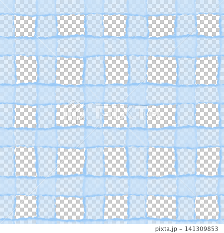 Watercolor seamless blue plaid pattern. Hand painted illustration for fabric, wallpaper, quilting, sewing, kitchen textiles, table linen and spring collections. Watercolor seamless blue plaid pattern. Hand painted illustration for fabric, wallpaper, quilting, sewing, kitchen textiles, table linen and spring collections. 141309853