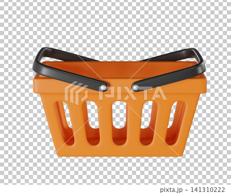 3d Orange empty Shopping Cart from a supermarket for shopping. Shopping Basket, Shopping bag, 3d rendering of the icon on a white background 3d Orange empty Shopping Cart from a supermarket for shopping. Shopping Basket, Shopping bag, 3d rendering of the icon on a white background 141310222