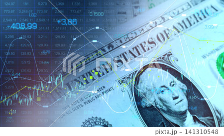 Charts show money movement and recession trends in financial markets and economy Charts show money movement and recession trends in financial markets and economy 141310548