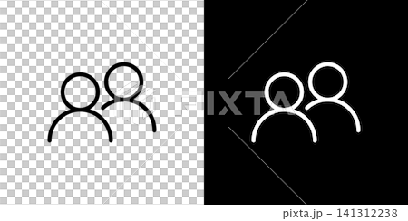 Two icons paired users Two icons paired users 141312238