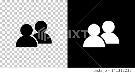 Two icons paired users Two icons paired users 141312239