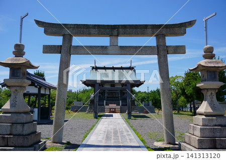 揖斐川沿いにある住吉神社3 141313120