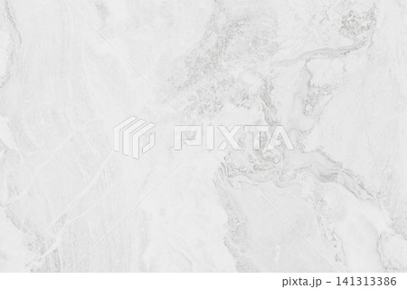 Horizontal close up overhead view of a seamless white marble stone texture with natural elegant grey veins and mineral patterns for luxury interior design Horizontal close up overhead view of a seamless white marble stone texture with natural elegant grey veins and mineral patterns for luxury interior design 141313386