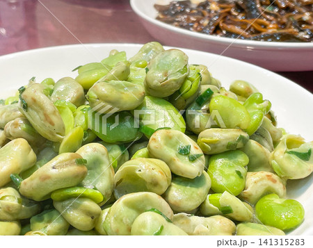 ガチ中華・葱油蚕豆(空豆の葱油炒め) ガチ中華・葱油蚕豆(空豆の葱油炒め) 141315283