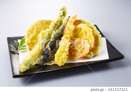 夏の天ぷら盛り合わせ 141317321
