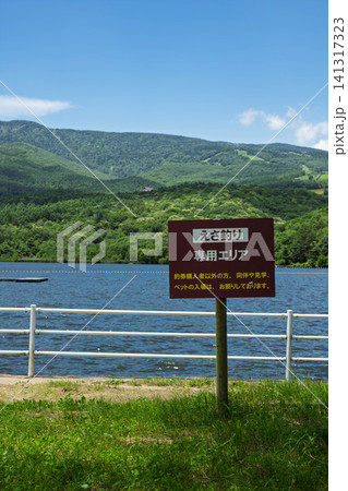 夏のバラキ湖 群馬県嬬恋村 夏のバラキ湖 群馬県嬬恋村 141317323