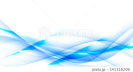 Abstract blue wave background, modern design, vector illustration. Abstract blue wave background, modern design, vector illustration. 141318209