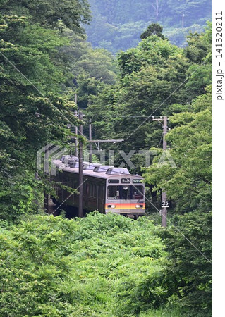 富山地方鉄道立山線　17480系　常願寺川橋梁を行く 141320211