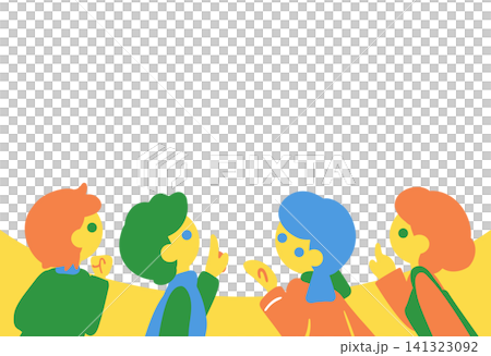 Children's group discussion Children's group discussion 141323092