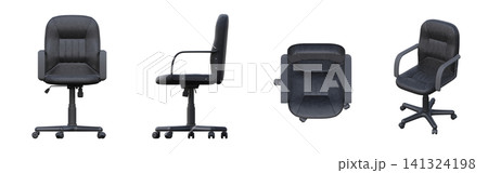 chair isolate on a transparent background, interior furniture, 3D illustration, cg render chair isolate on a transparent background, interior furniture, 3D illustration, cg render 141324198