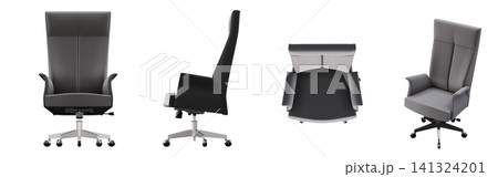 chair isolate on a transparent background, interior furniture, 3D illustration, cg render chair isolate on a transparent background, interior furniture, 3D illustration, cg render 141324201