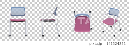chair isolate on a transparent background, interior furniture, 3D illustration, cg render chair isolate on a transparent background, interior furniture, 3D illustration, cg render 141324231