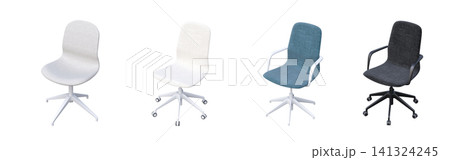 chair isolate on a transparent background, interior furniture, 3D illustration, cg render chair isolate on a transparent background, interior furniture, 3D illustration, cg render 141324245