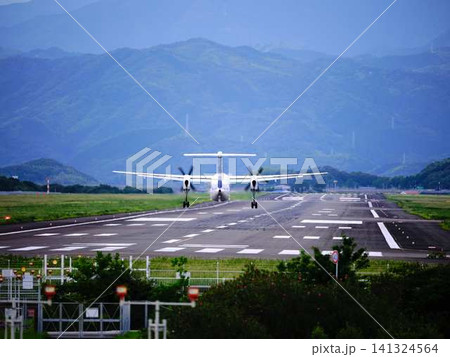飛行機の着陸 飛行機の着陸 141324564