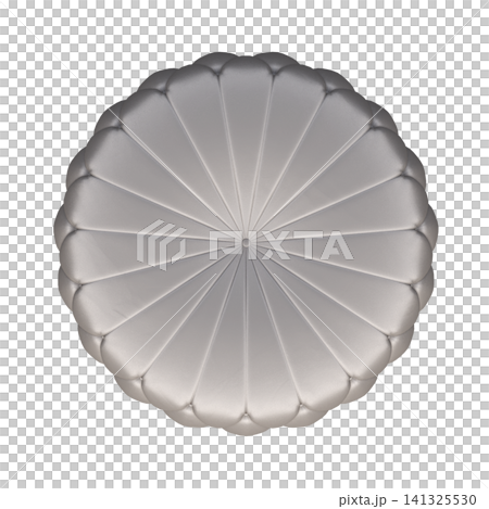 soft pouf isolate on a transparent background, interior furniture, 3D illustration, cg render soft pouf isolate on a transparent background, interior furniture, 3D illustration, cg render 141325530