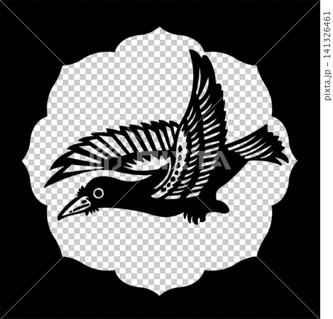 Family crest: Crow crest Family crest: Crow crest 141326461