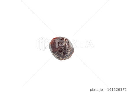 garnet mineral stone macro on white background garnet mineral stone macro on white background 141326572