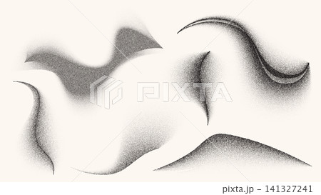 Abstract grain texture element, fluid grain effect 141327241