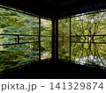 青紅葉のリフレクションと静寂な和の空間 141329874