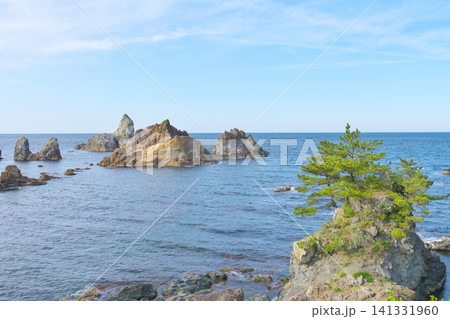 穴見海岸展望台からの眺め 穴見海岸展望台からの眺め 141331960