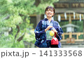 日本の夏・浴衣姿の日本人女性 141333568