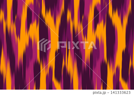 Abstract ikat art background. Uzbekistan ikat pattern. Uzbekistan fabric pattern design for background, wallpaper, textile, art, clothing, wrapping paper, scarf, carpet, print, Uzbek fabric Abstract ikat art background. Uzbekistan ikat pattern. Uzbekistan fabric pattern design for background, wallpaper, textile, art, clothing, wrapping paper, scarf, carpet, print, Uzbek fabric 141333623
