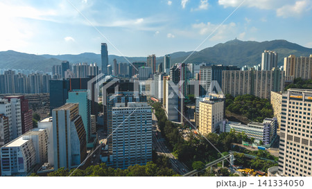 July 11 2026. Hong Kong Industrial Buildings And Urban Skyline In Kwai Chung 141334050