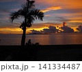 沖縄の美しい夕焼け 141334487