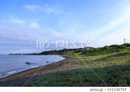 三浦半島の三戸浜の夏 三浦半島の三戸浜の夏 141336797