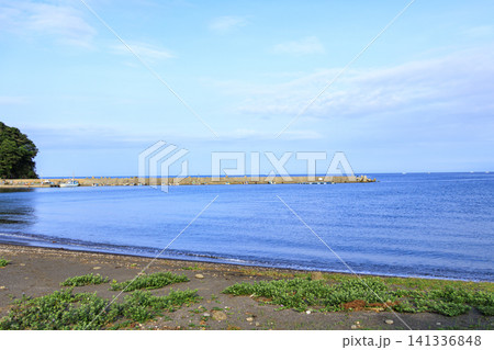 三浦半島の三戸浜の夏 三浦半島の三戸浜の夏 141336848