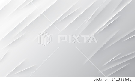 Clean minimalist linear folds white background with soft gradient and shadow, modern 3d paper-cut or layered. Ideal for professional presentations, UI design and clean product backdrop. Vector. Clean minimalist linear folds white background with soft gradient and shadow, modern 3d paper-cut or layered. Ideal for professional presentations, UI design and clean product backdrop. Vector. 141338646