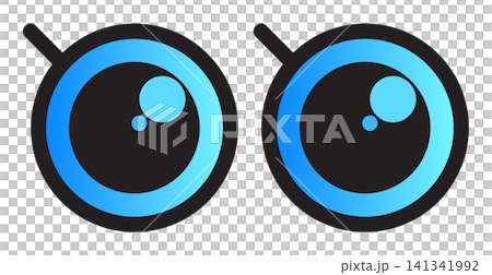 An illustration of someone looking surprised with big, bulging eyes. An illustration of someone looking surprised with big, bulging eyes. 141341992