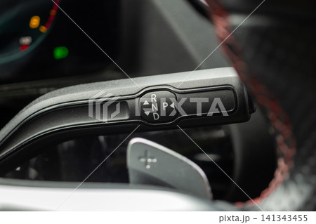 Automatic transmission gear stick of luxury car 141343455