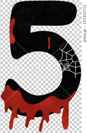halloween number 5 design halloween number 5 design 141343711